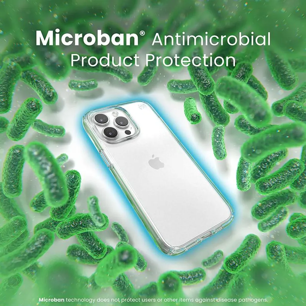 Coque de protection iPhone 15 Pro Max Speck Presidio Perfect-Clear Antichoc - 9