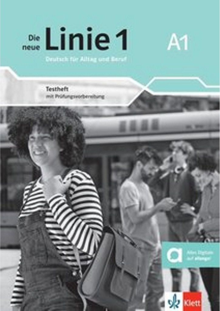 Die neue Linie 1 A1. Testheft mit Audios Produktbild 