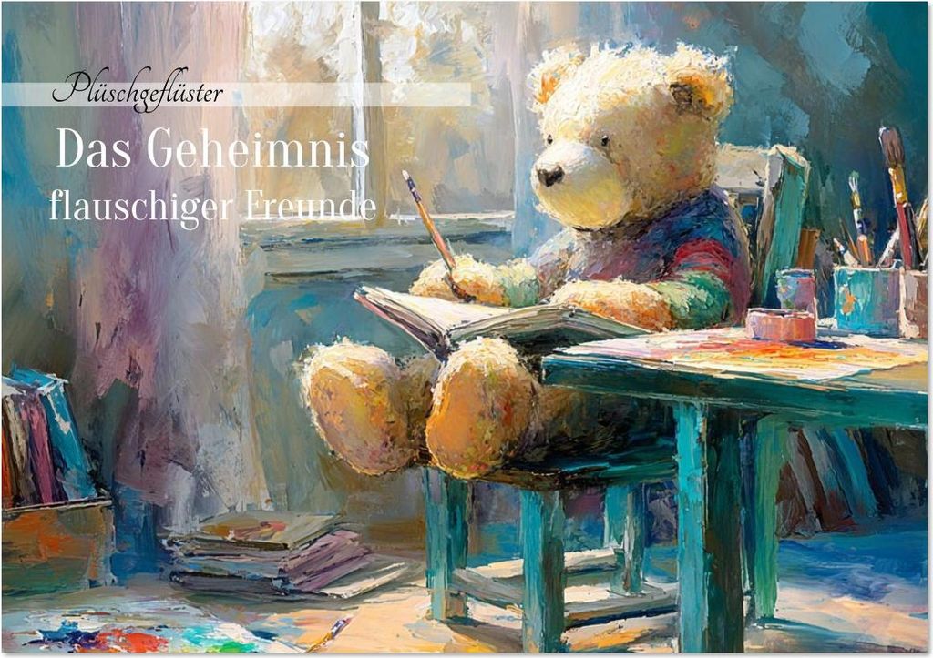 Das geheime Leben flauschiger Freunde (Tischkalender 2026 DIN A5 quer), CALVENDO Monatskalender