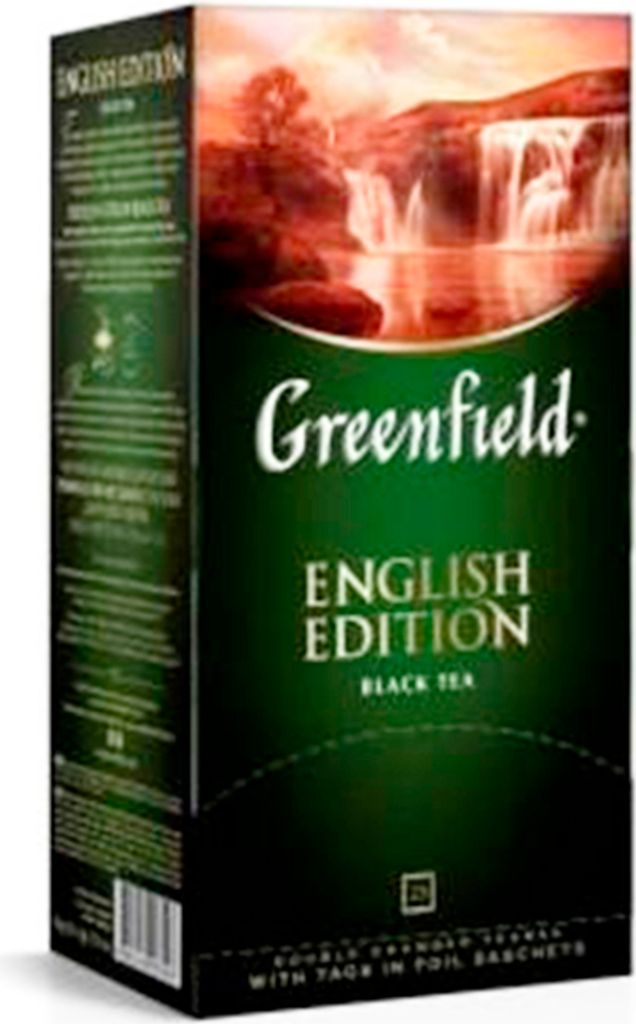Greenfield Schwarzer Tee English Edition lose 200g Ceylon Produktbild 