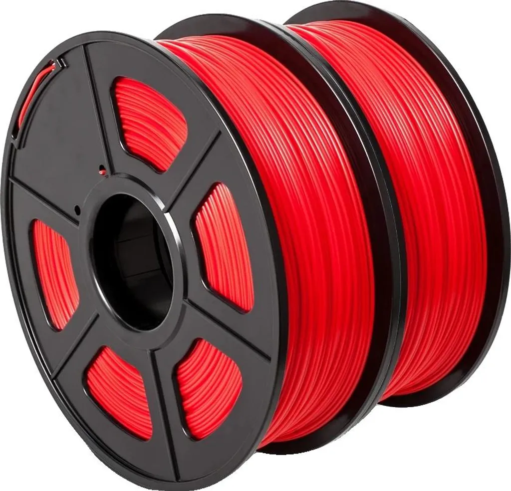 Filamento PLA Rosso 2KG per Stampante 3D FDM - Materiale Biodegradabile