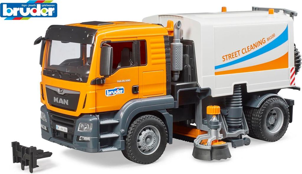 Bruder 03780 MAN TGS Nákladní automobil pro čištění ulic Obrázek produktu 22