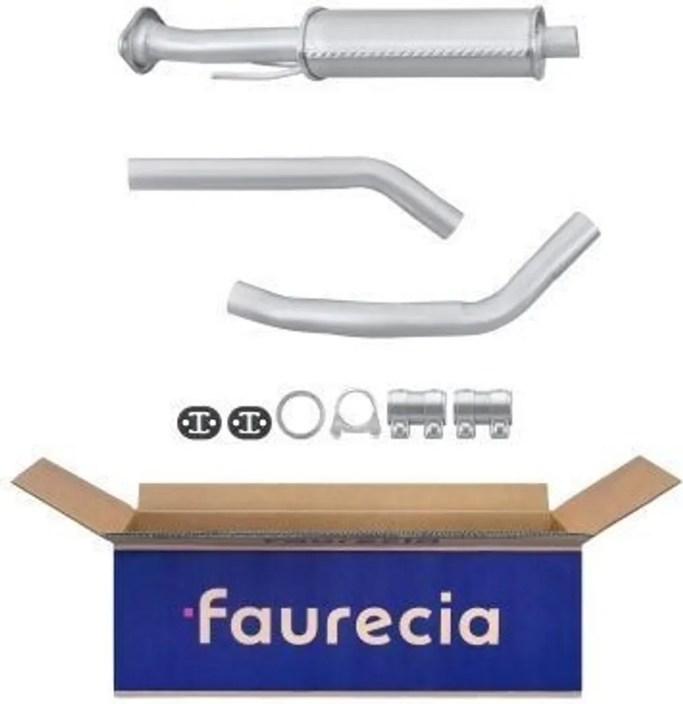 Silencieux Avant Note E11 NE11 - Remplacement OE 203009U00A par HELLA