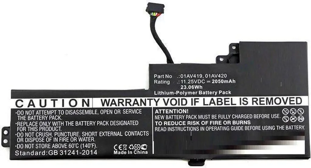 Batterie PC portable Li-Pol 11.25V pour corriger les coupures de courant