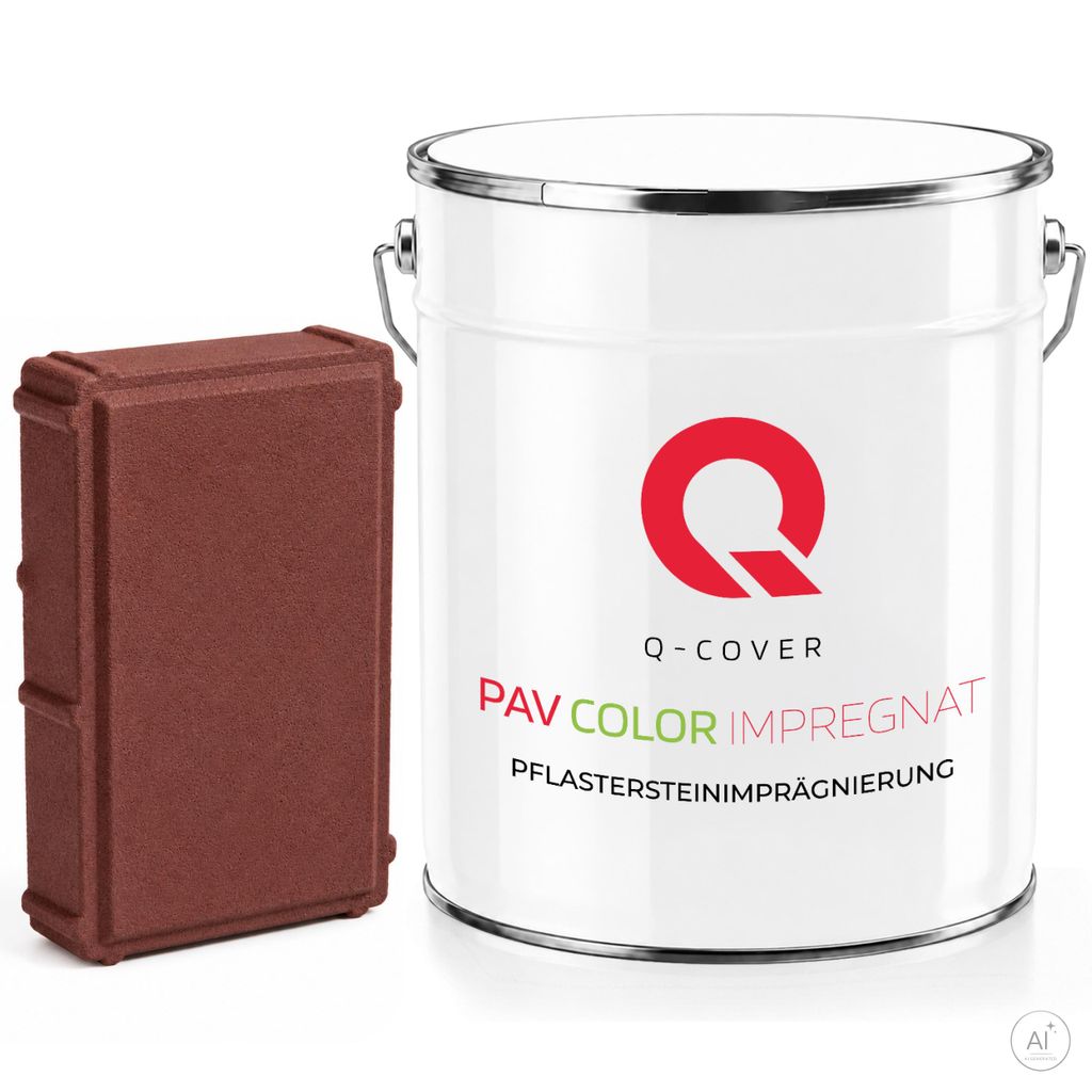 Pflastersteinimprägnierung Kirschrot 5 L | Produktbild 