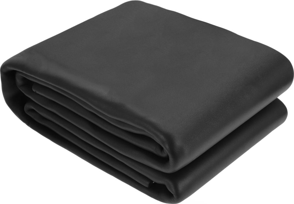 Auto-Schalldämmmatte Geschlossenzelliger Schaumstoff Hitzeschildmaterial Selbstklebend Mattenrolle für Motorhaube Bootsmotorabdeckung Schwarz 8mm...