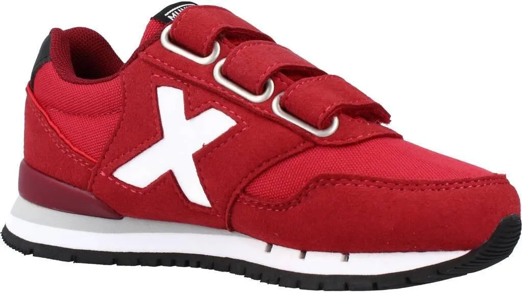 Baskets Munich Dash Kid Vco 106 Bordeaux : Finis les Lacets Défaits - 5