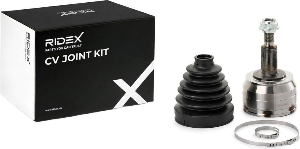 RIDEX Gelenksatz Antriebswelle Radseitig für VW Transporter V Bus (7HB, 7HJ, 7EB, 7EJ, 7EF, 7EG, 7HF, 7EC) 5J0102
