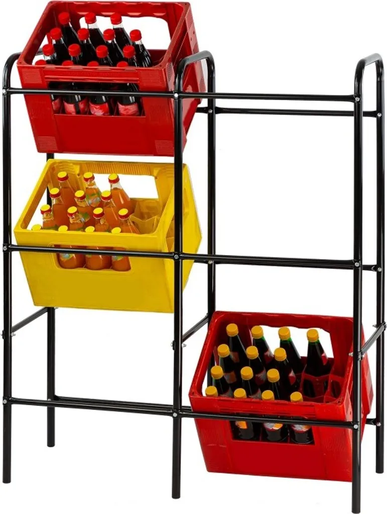 Support de casiers à bouteilles pour optimiser le rangement du garage - 7