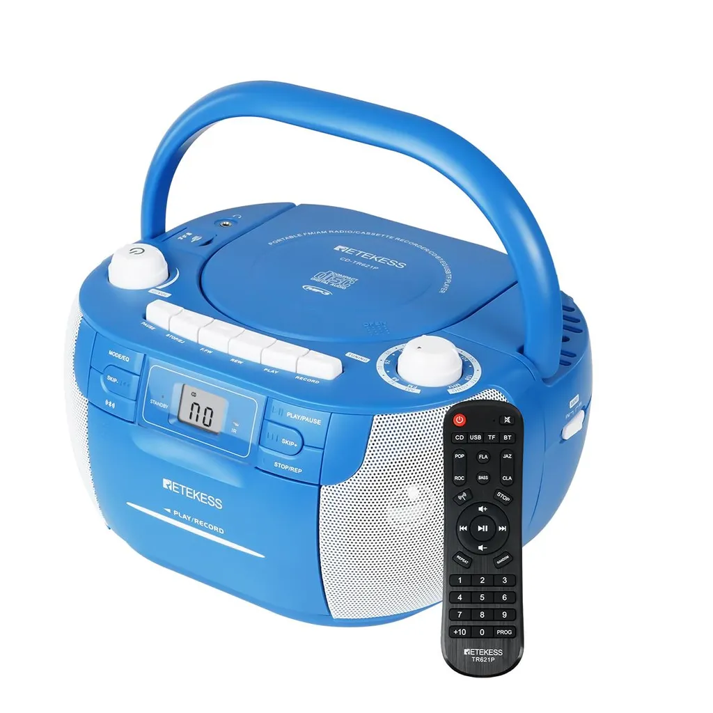 Lecteur CD avec Radio AM/FM, Solution Audio Complète pour Toute Famille