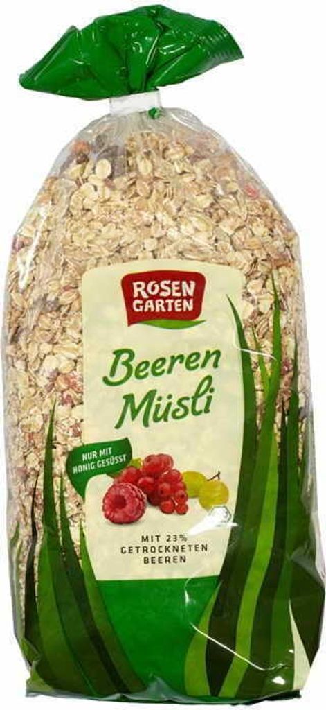 Rosengarten - Beeren-Müsli - 750g