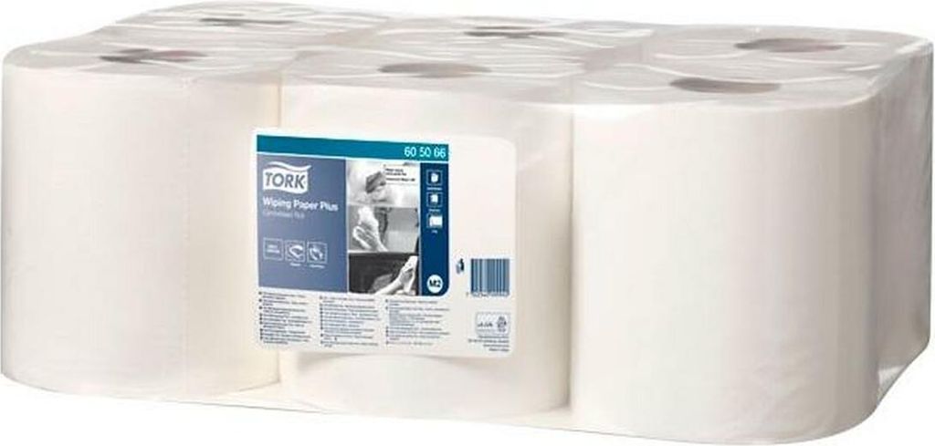 Tork Rollenpapier de extra trocken 2-lagig 150m white -pack de 6u-