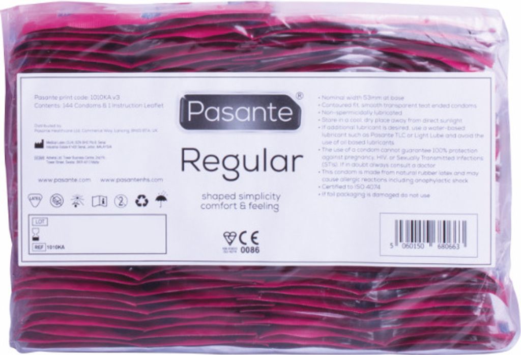 Pasante - Kondomy Regular Series 144 Kusů Obrázek produktu 