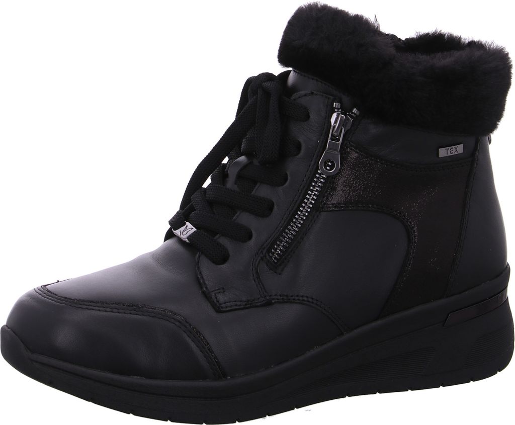 Caprice damskie buty za kostkę sznurowane buty skórzane Zdjęcie produktu 