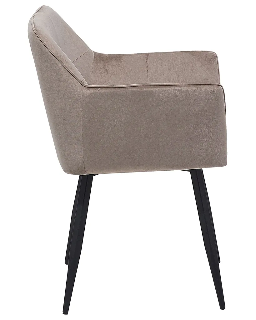 Tabouret de cuisine argenté lot de 2 avec repose-pieds métal BELIANI
