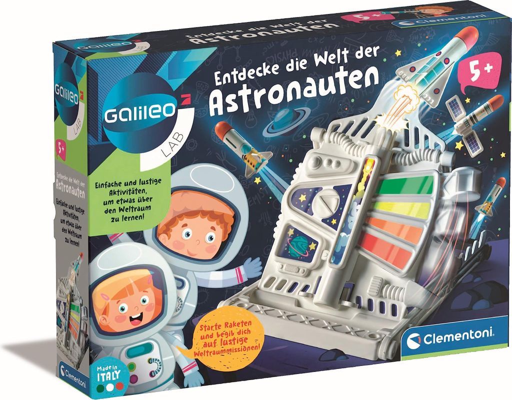 Clementoni Entdecke die Welt der Astronauten (5+) Produktbild 