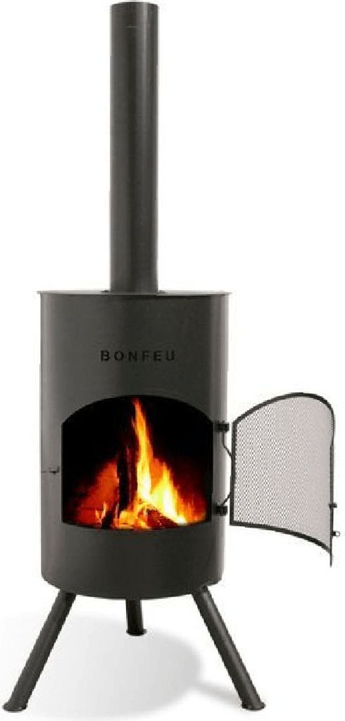 Piec ogrodowy BonFeu Bonton 40, czarny Zdjęcie produktu 