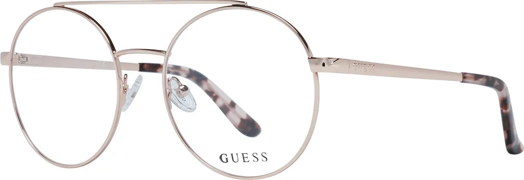 Monture optique Guess GU 2714 028 lunettes de vue fines en métal or