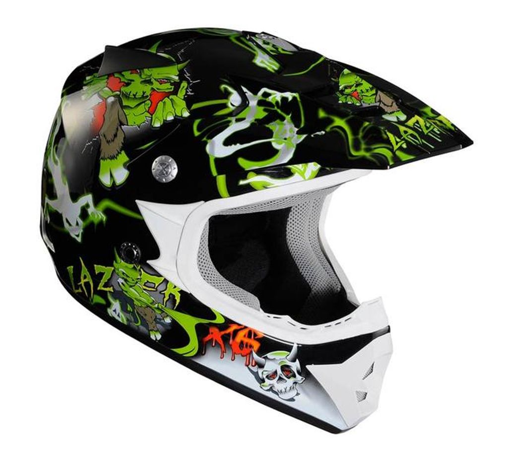 Lazer X6 Junior Monstro Kinder Crosshelm Grösse: XS (53/54)