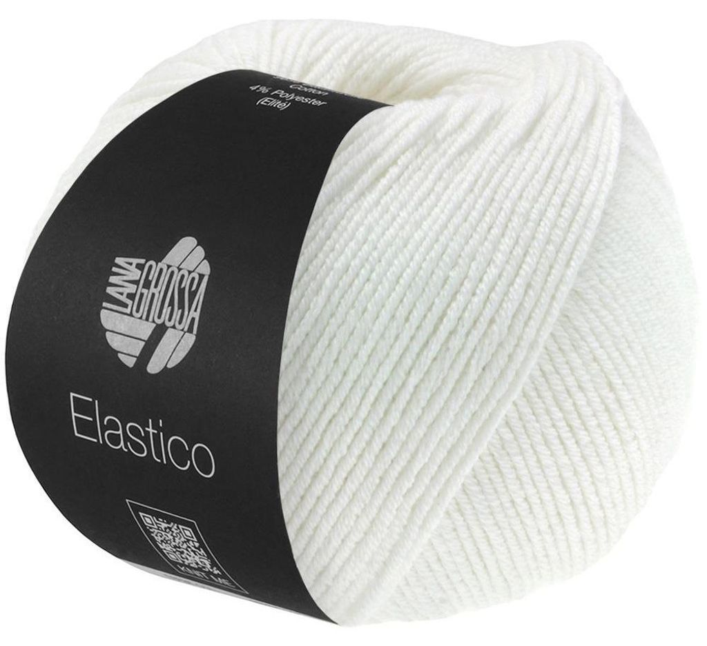 Lana Grossa - Elastico 0001 weiß Produktbild 
