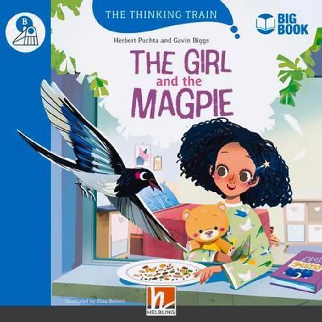 Album jeunesse géant The Girl and the Magpie - Grand livre illustré