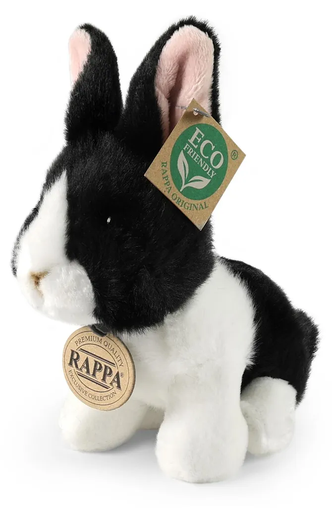 Peluche Lapin Écologique de 16 cm - Jouet en Matière Recyclée Durable
