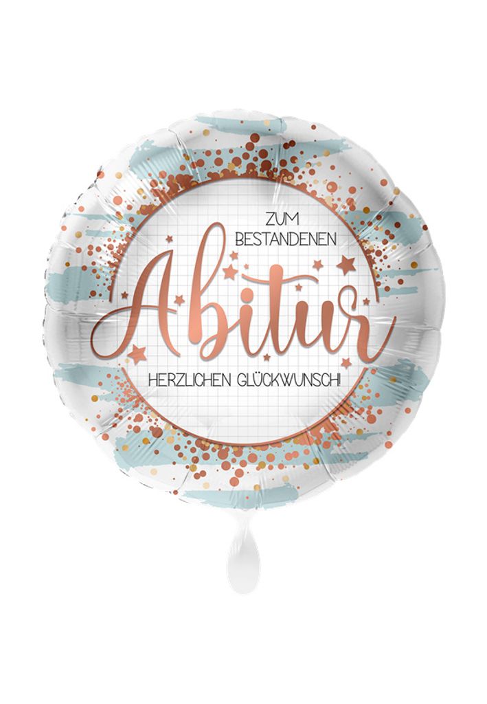 Abitur Glückwunsch Folienballon 43cm Produktbild 