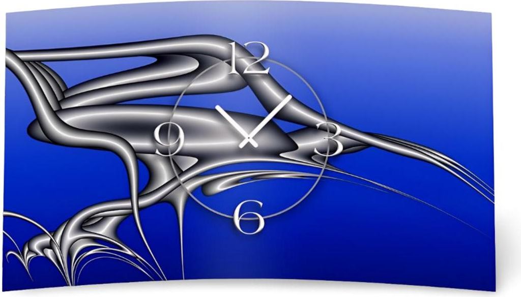 Digital Art Designer Wanduhr modernes Wanduhren Design leise kein ticken DIXTIME 3D-0308