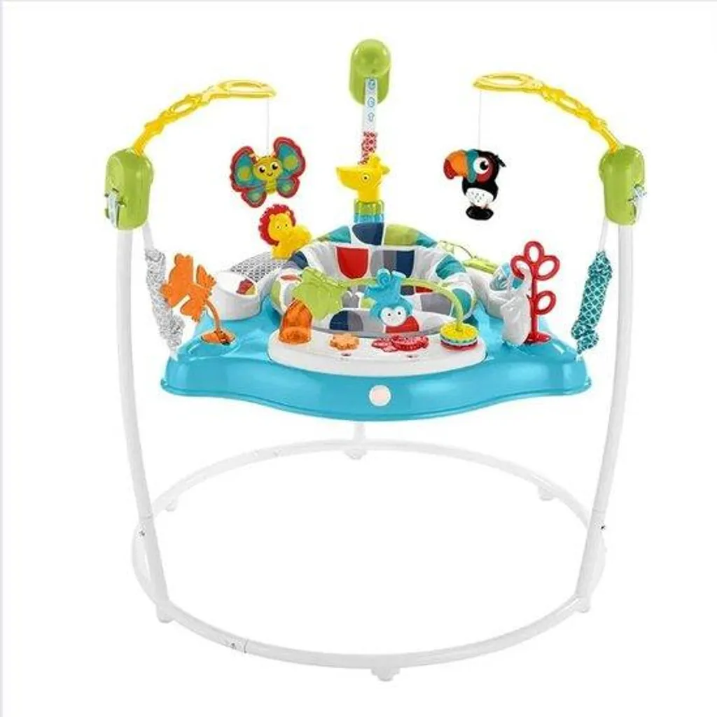 Jouet sonore et lumineux bébé motif animal pour siège auto et poussette