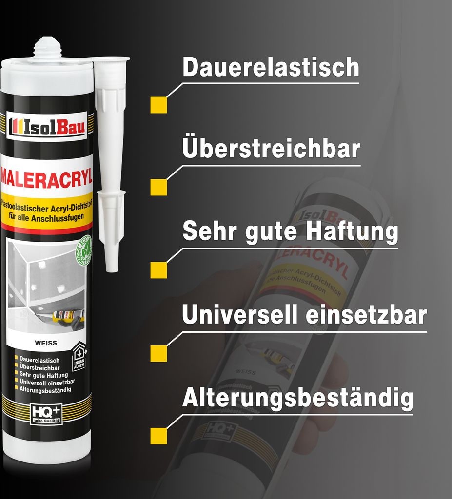Isolbau Maleracryl 12 x 300 ml Weiß - | Kaufland.de