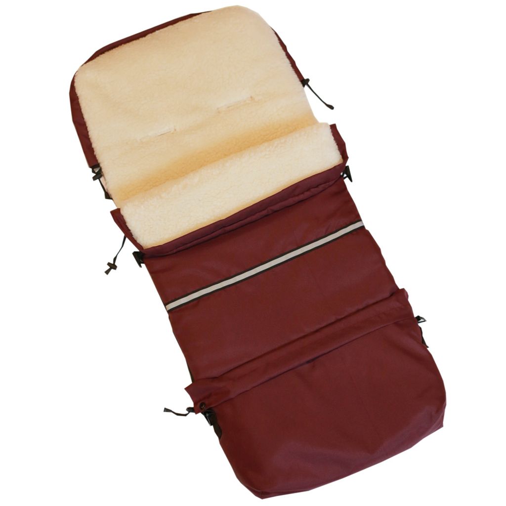 Baby-Joy Fußsack FINN XXL -110cm- Kinderwagen Winterfußsack Thermofußsack Buggy Winter Universal Winterfußsack für Kinderwagen und Buggy - Far...