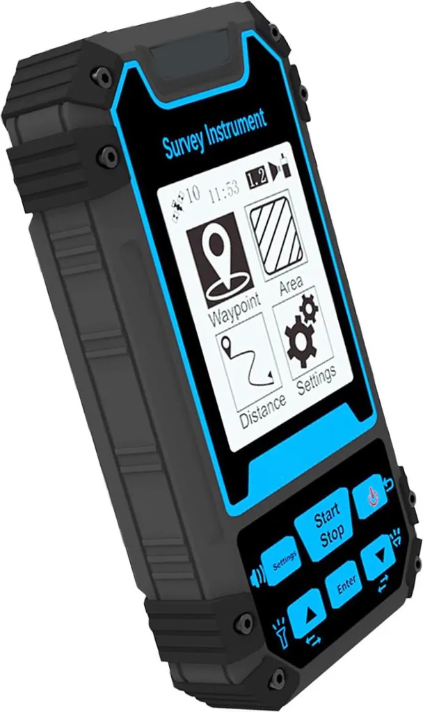 GPS de surface agricole portable avec navigation trail et haute précision