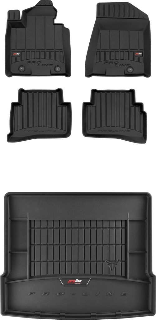 FROGUM 3D Gummimatten und Kofferraummatte für Hyundai Tucson III 15-20
