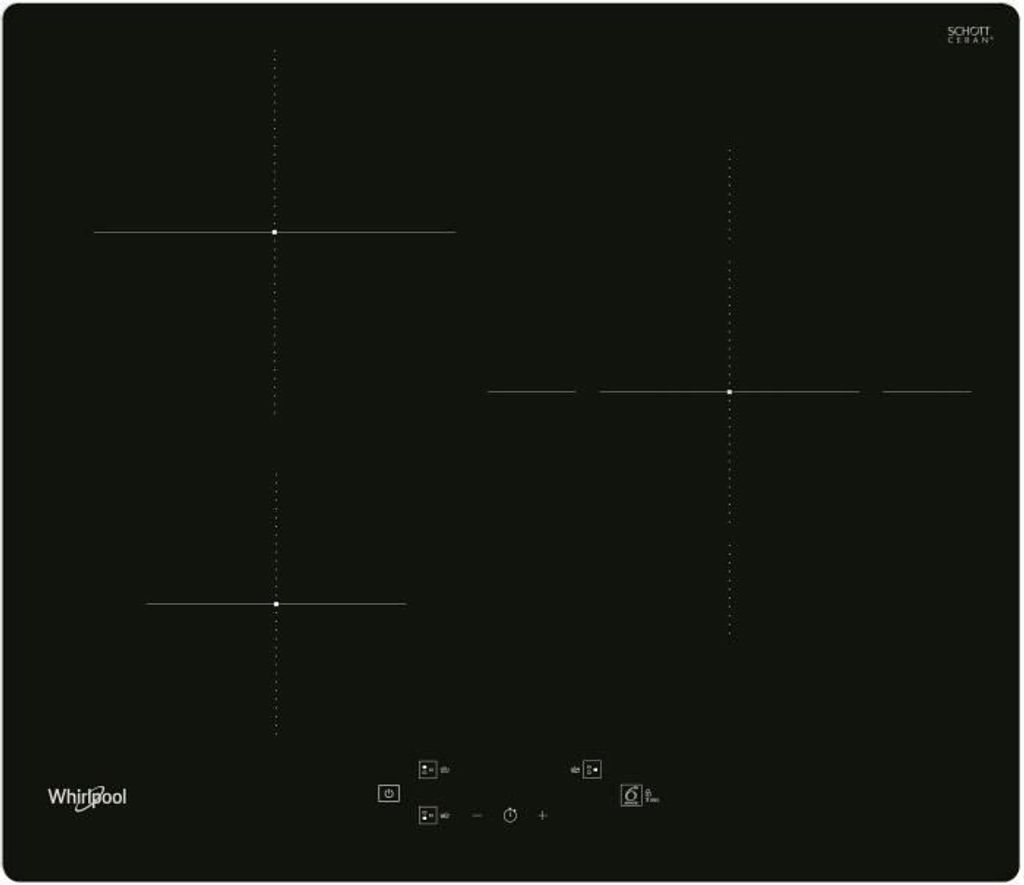 Table de cuisson induction WHIRLPOOL WSQ1160NE, 3 feux, 60 Image du produit 