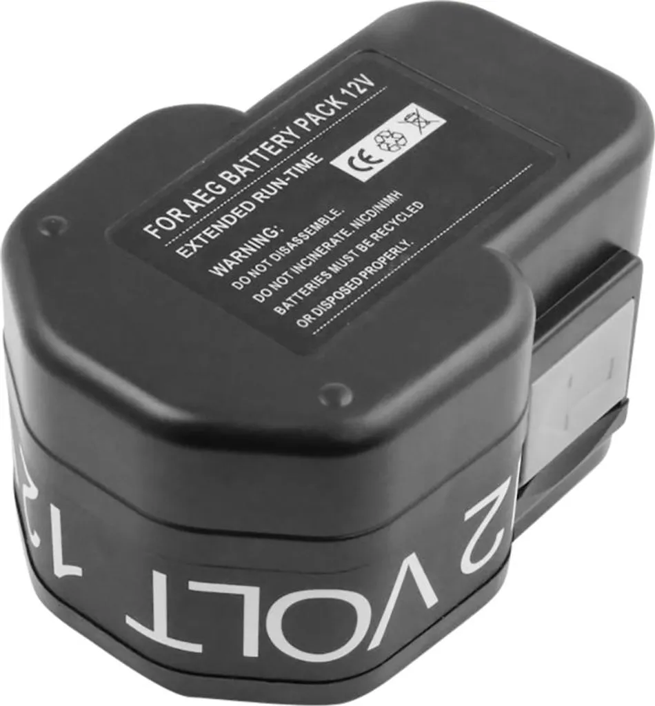 Batterie de rechange 12V pour perceuse AEG BEST 12X Ni-MH 3000mAh