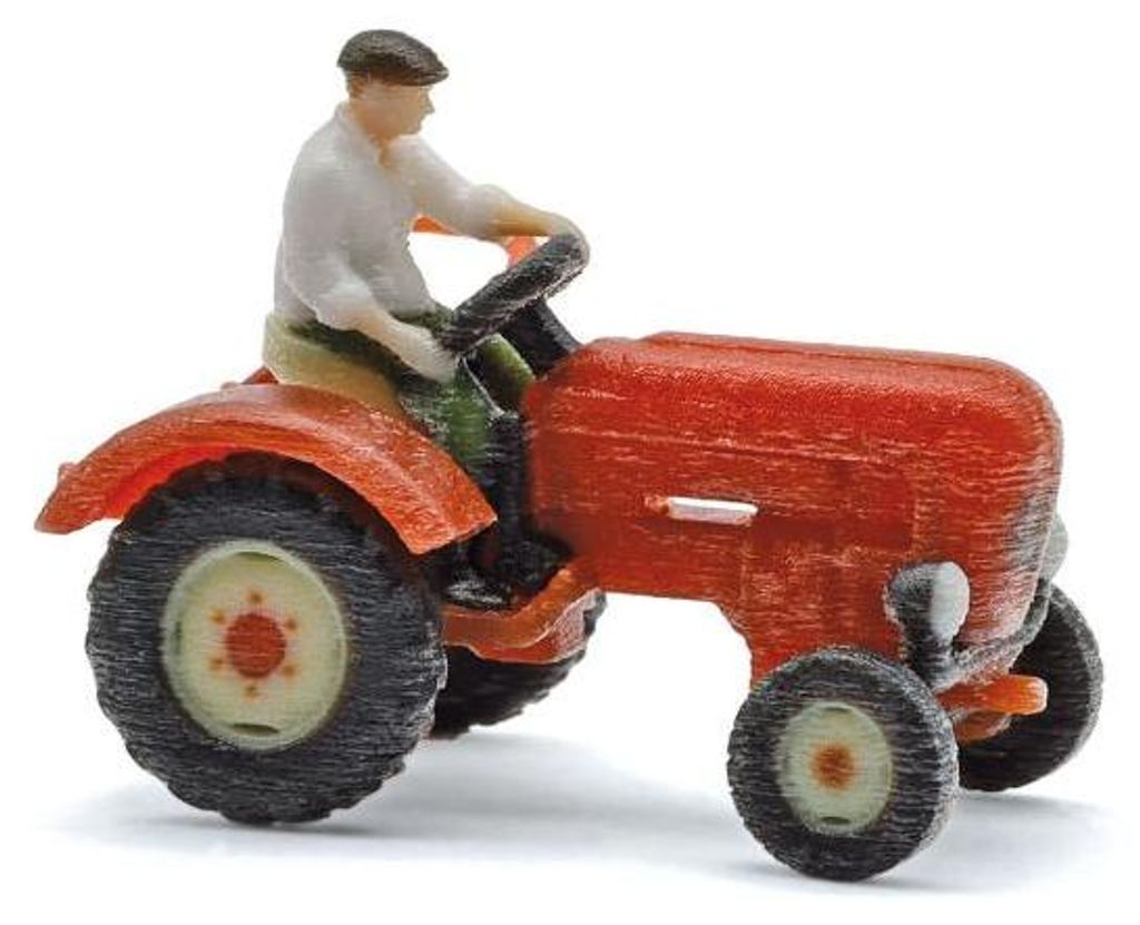 Busch Traktor Junior mit Bauer TT 87503