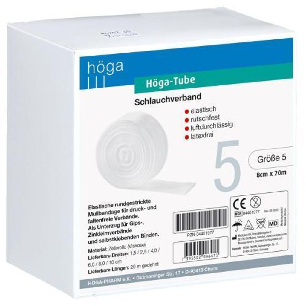 Höga-Tube Schlauchverband Gr. 5 - 8cmx20m 1 St