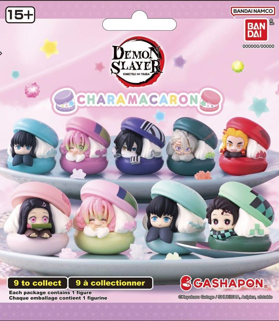 Demon Slayer Gashapon Blind Packs Minifiguren 4 cm Chara Produktbild 