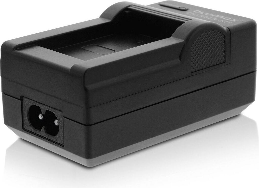 justinpower-eu Caricabatteria compatibile con JVC BN-VF823 BN-VF823U BN VF823US BN-VF815U BNVF815US BN-VF814 BN-VF808 JVC GZ-MG Series - Nero - 8,4 V DC Max 600mA