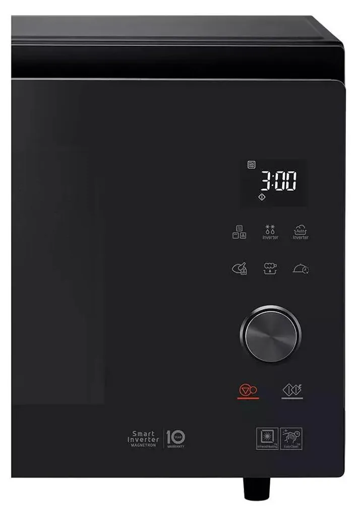 Micro-ondes combiné LG 39L noir, grand four multifonction 1100W - 8