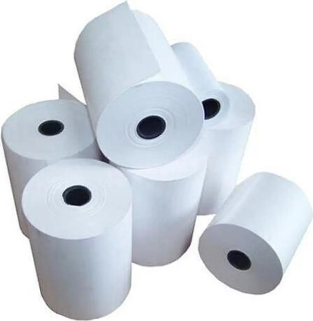 Papier Thermique 80mm x 80mm pour Imprimante Ticket de Caisse - 20 Unités