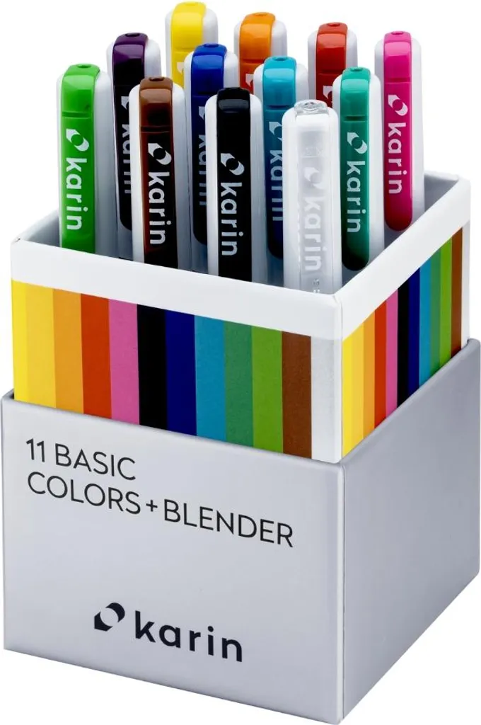 Pennelli Karin Realbrush PRO Set 11 Colori + Blender: Arte Pura