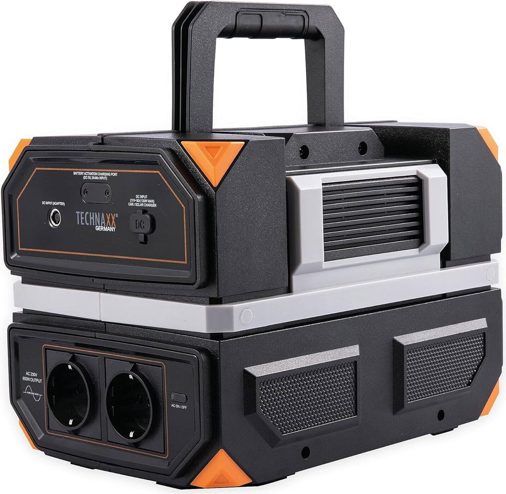 Stacja ładująca Technaxx TX-202, 504Wh, 600W, USB-C, USB-A, Zdjęcie produktu 12