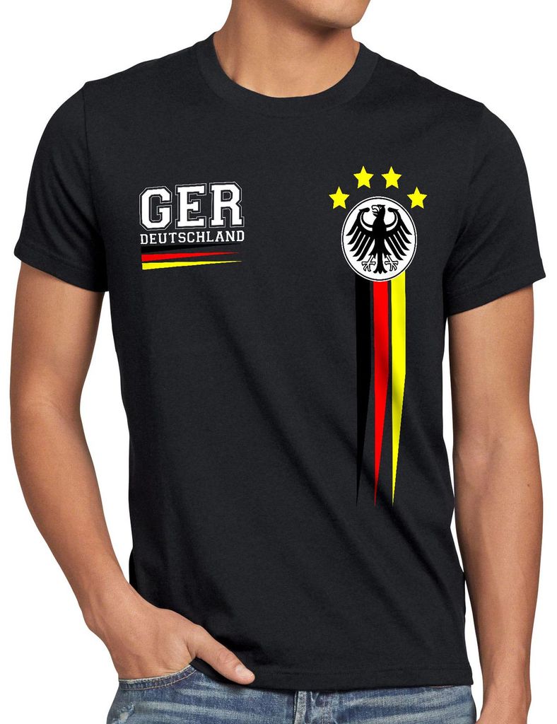 style3 Deutschland Herren T-Shirt WM 2026 Germany Fußball Produktbild 