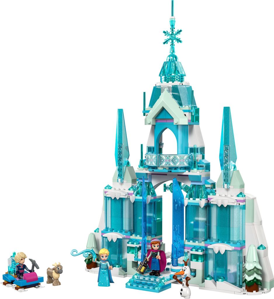 LEGO ǀ Disney Frozen: Elsa's Winterpaleis, bouw- en Productafbeelding 