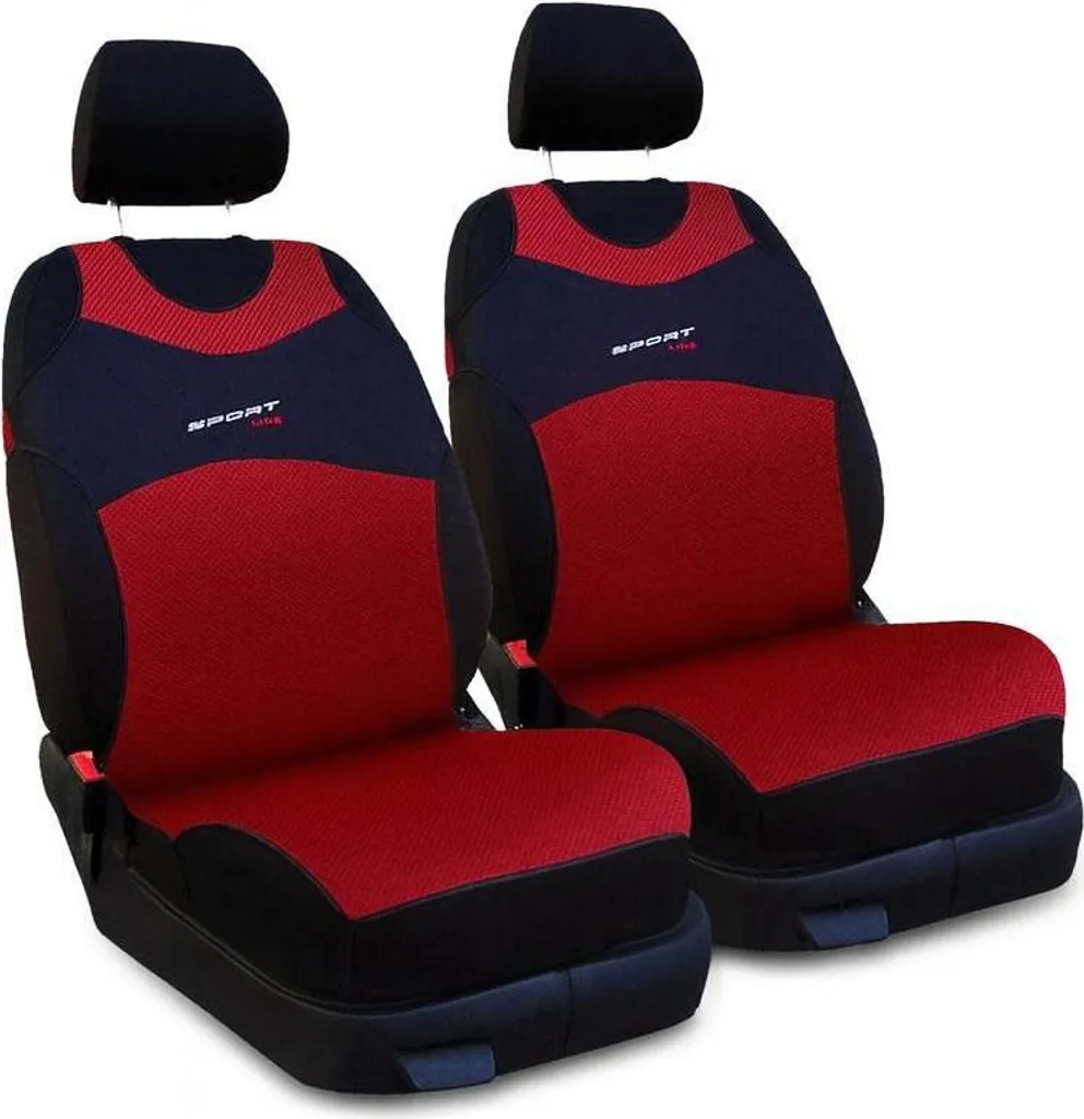 Coprisedili Auto Professionali per BMW X5 - Rosso Pad Universale 1+1 - 8