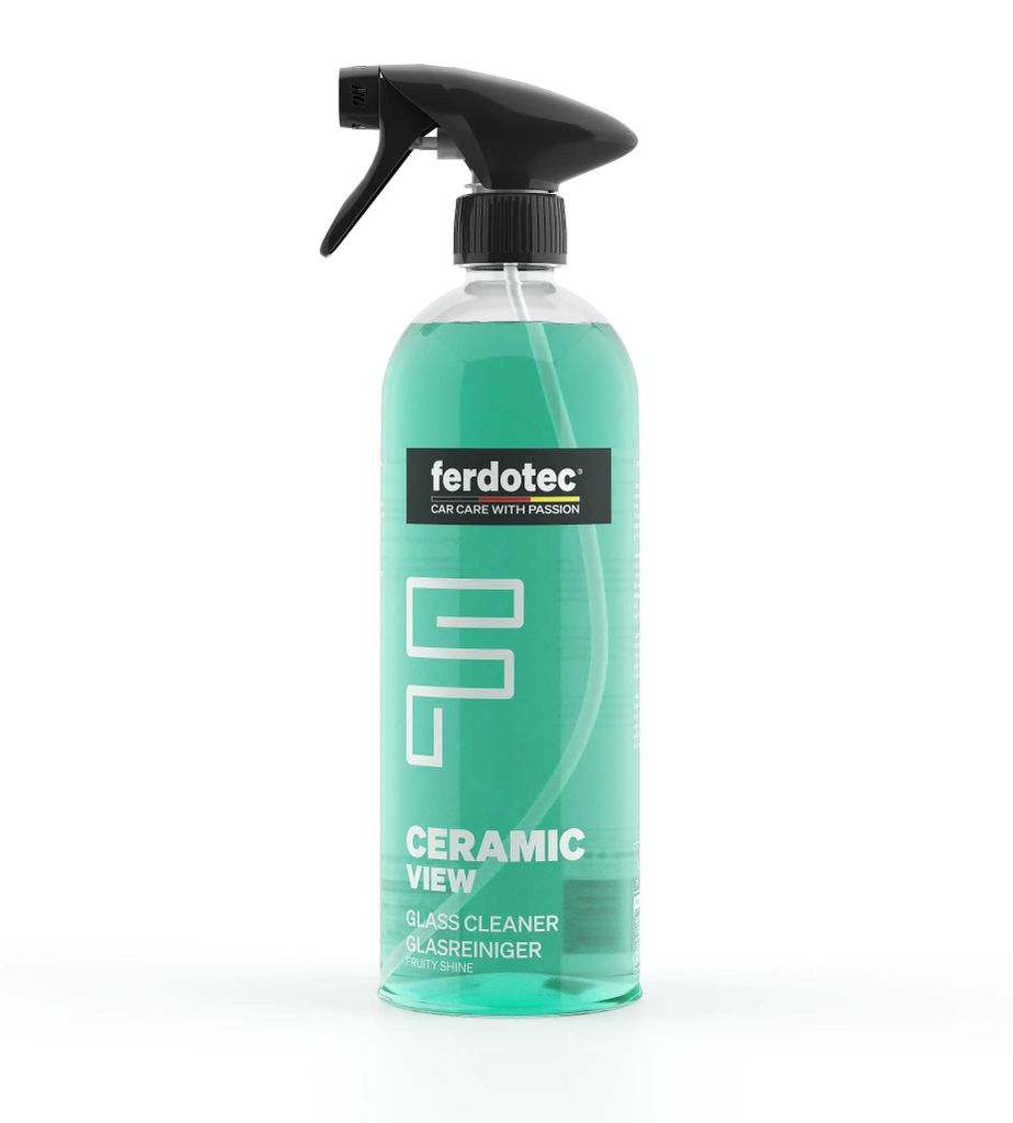 FERDOTEC Ceramic View Glasreiniger Auto (750 ml) – 2-in-1 Produktbild 