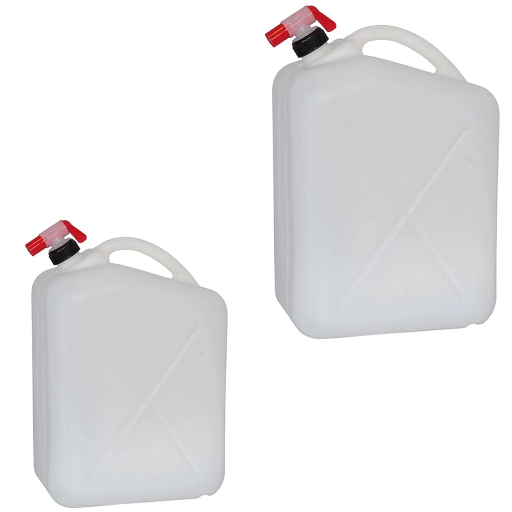 Réservoir d'eau de camping 10L avec robinet pour jardin et vanlife