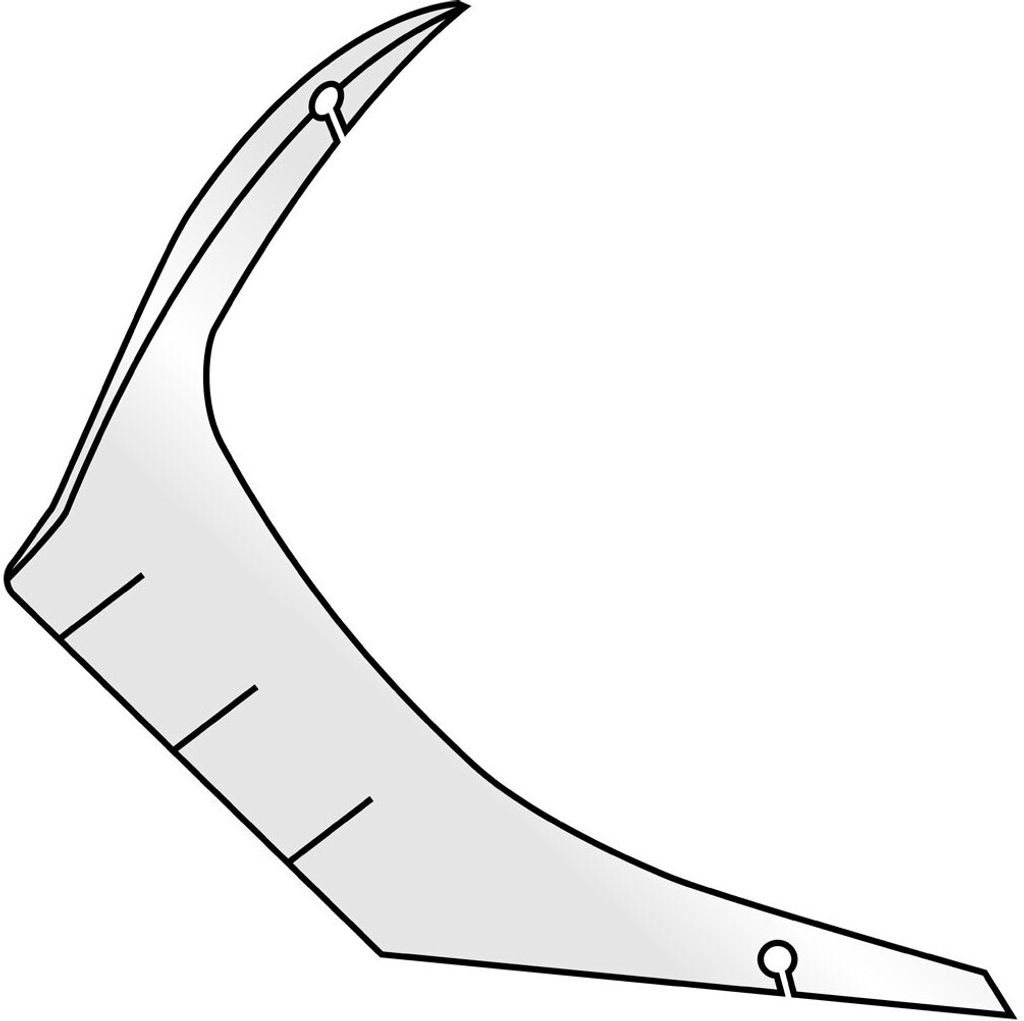 Heckspoiler Airoh GP 550 S Helm Größe XS Glänzend Weiß