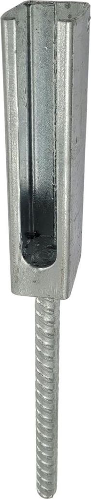 Montageadapter für Zaunpfosten 40 x 60 mm - mit Dorn zum Produktbild 